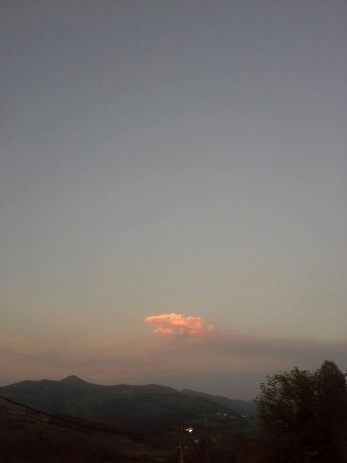 Vista de Asturias desde Molleda