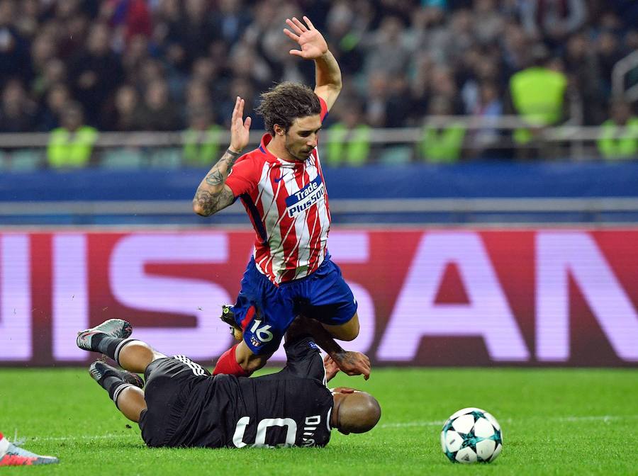 El conjunto que entrena Simeone empata en Bakú y sigue sin levantar cabeza en la Champions.