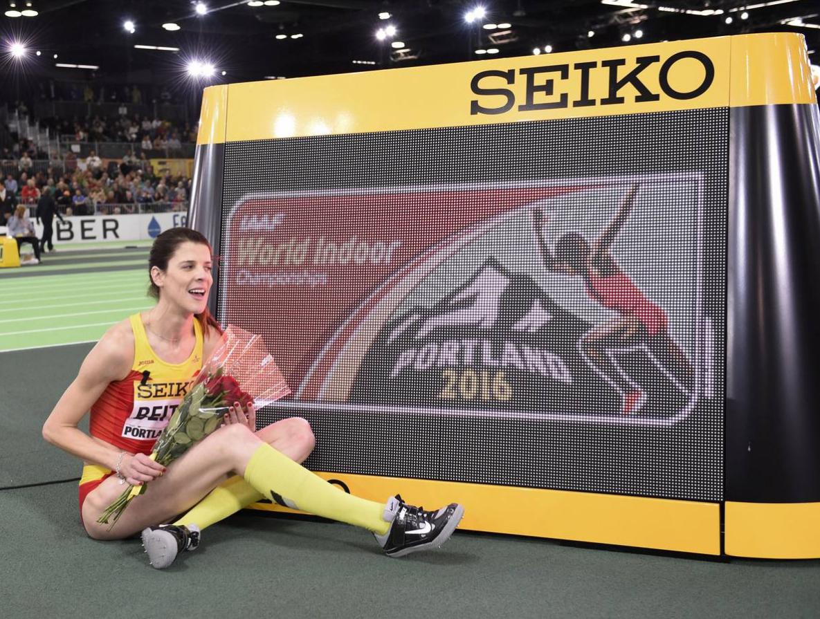 Campeonato Mundial de Pista Cubierta celebrado en Portland, donde Ruth Beitia se proclamó subcampeona del mundo (2016).