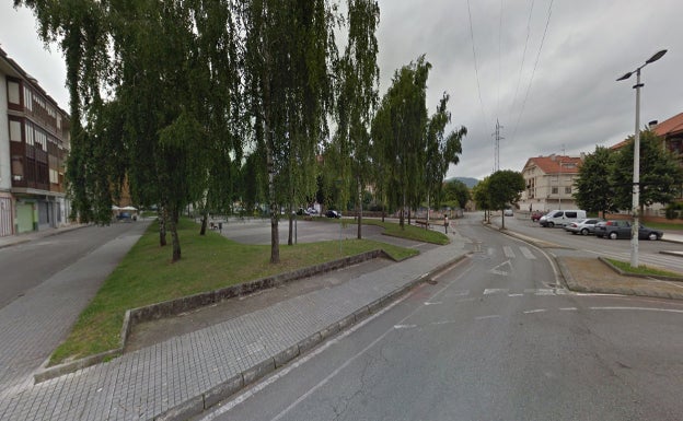 Plaza del Gallo y arteria por la que discurrirá el proyecto