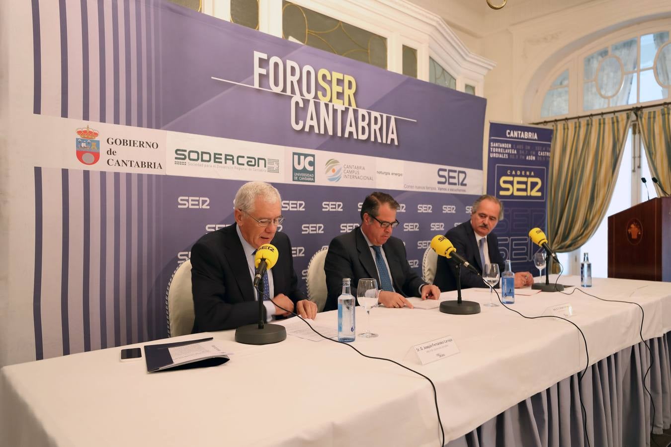 El director general de Tráfico, Gregorio Serrano, en el Foro Ser Cantabria