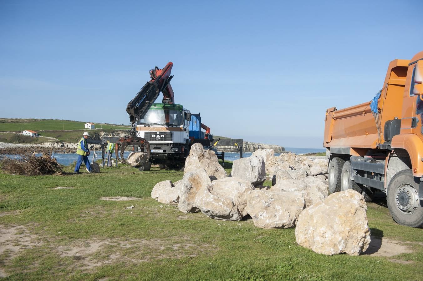 Rompeolas en La Maruca