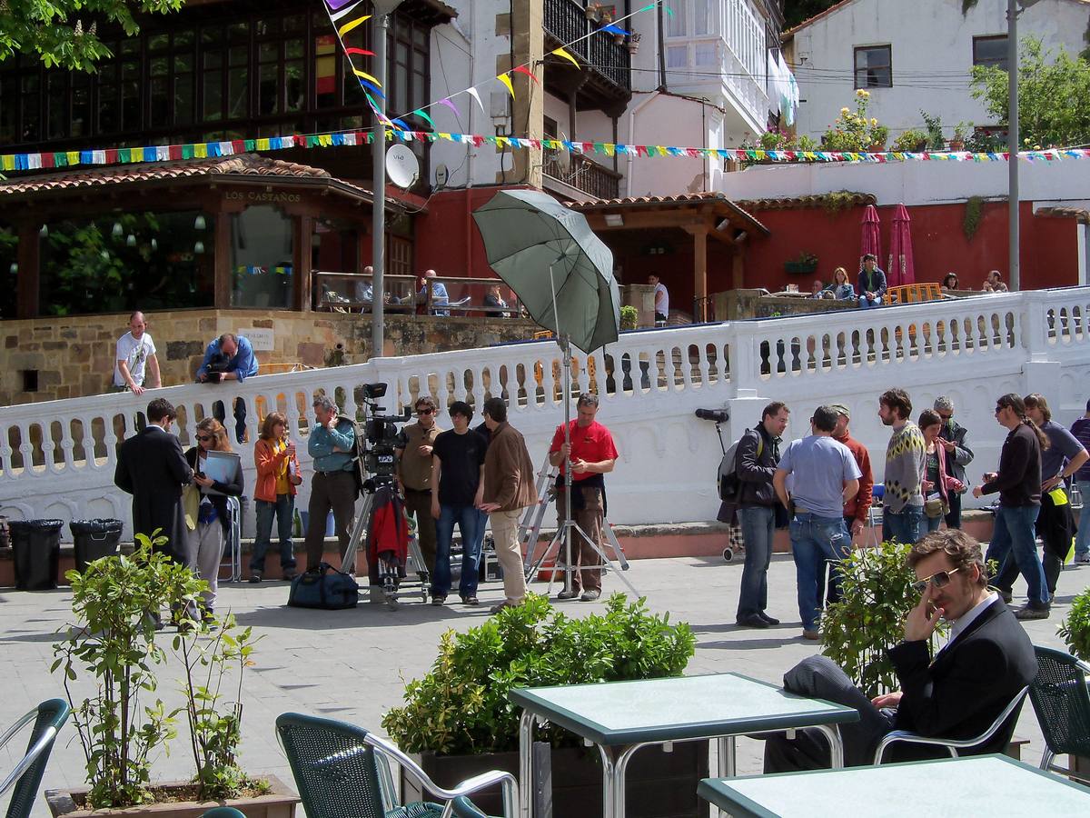 Daniel Sánchez Arévalo, detrás de las cámaras, en Cantabria