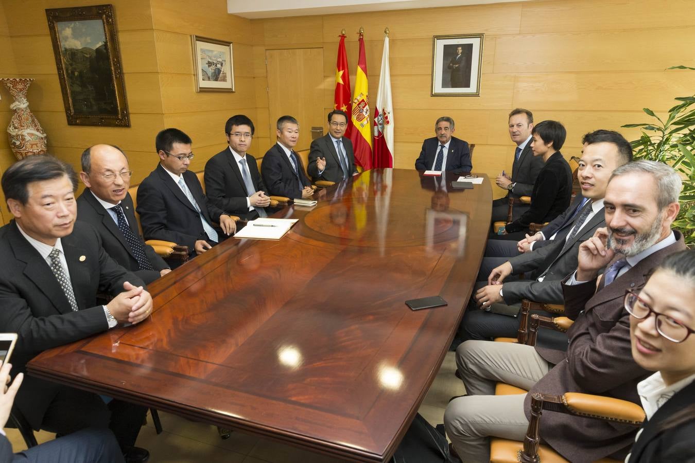 Encuentro empresarial entre Cantabria y China, en Sodercán