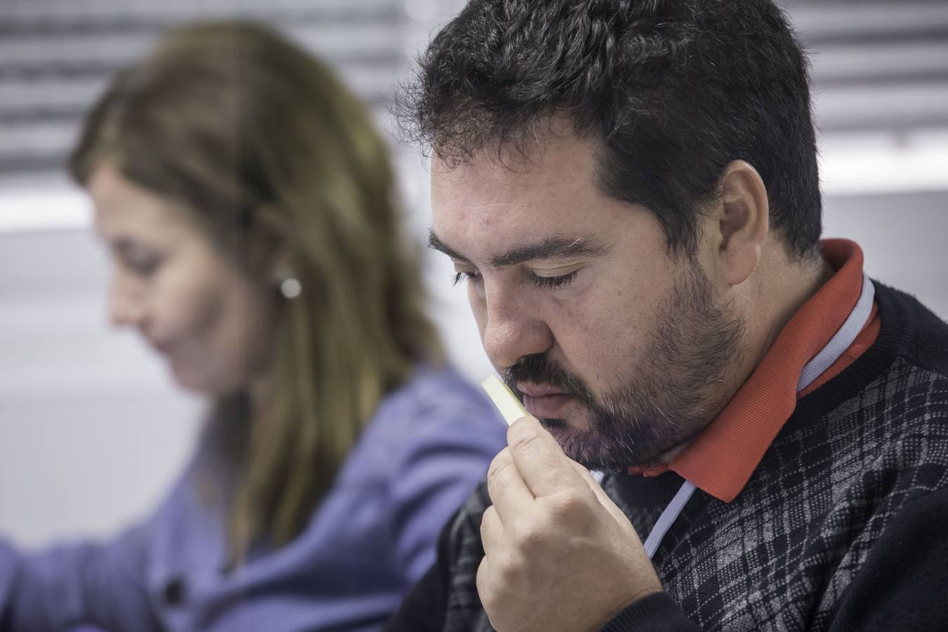 Cata para elegir los mejores quesos de España, en el Laboratorio Agroalimentario de Santander