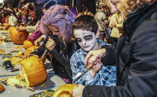 ‘El samuín’ volverá a reivindicar hoy las tradiciones celtas y cántabras de la Noche de Difuntos.