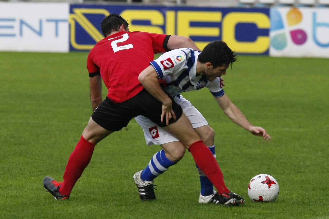 Imágenes del partido de la Gimnástica contra el Castro