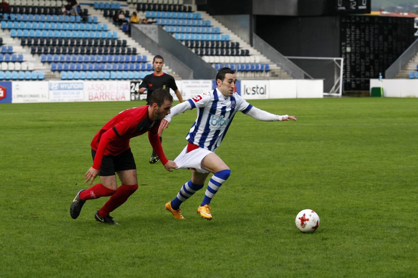 Imágenes del partido de la Gimnástica contra el Castro