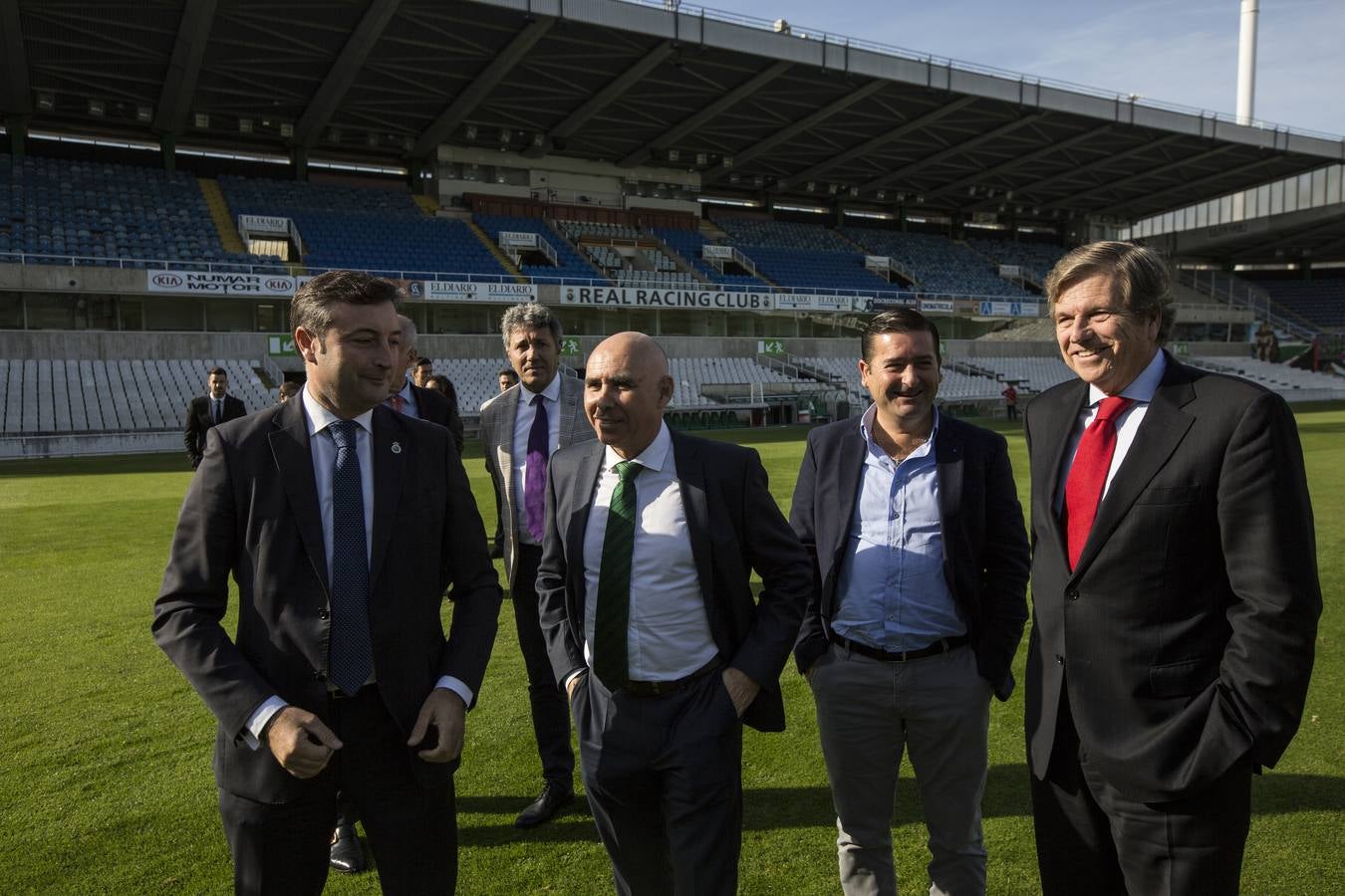 Imágenes de la presentación del patrocinio