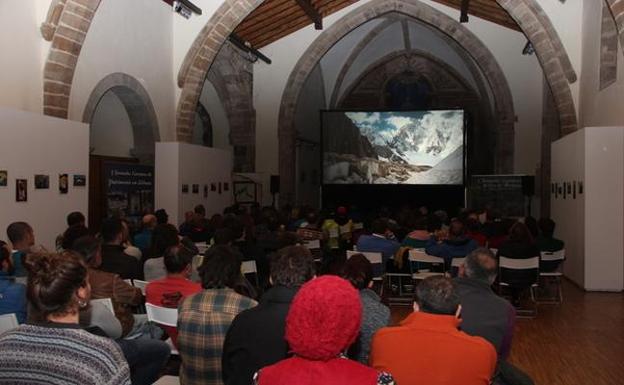 La sala del Centro de Estudios Lebaniegos se llenó para ver las películas