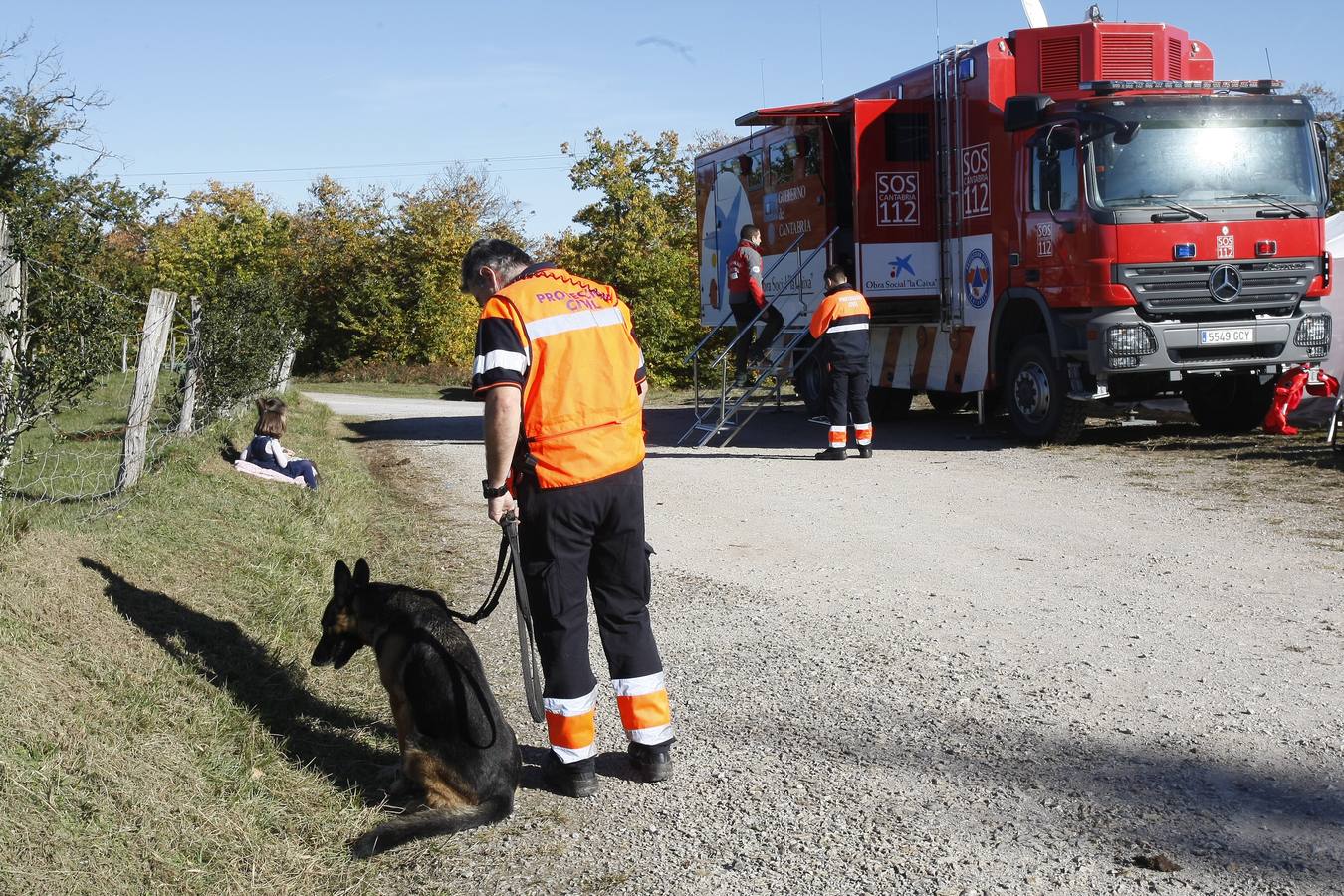 Simulacro de bùsqueda de desaparecidos