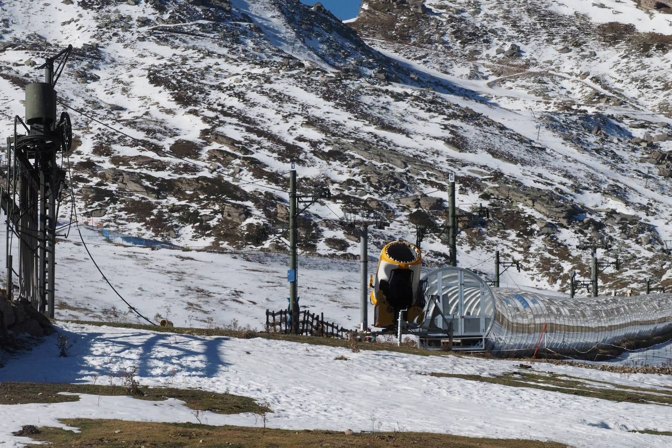 No queda nieve en Alto Campoo