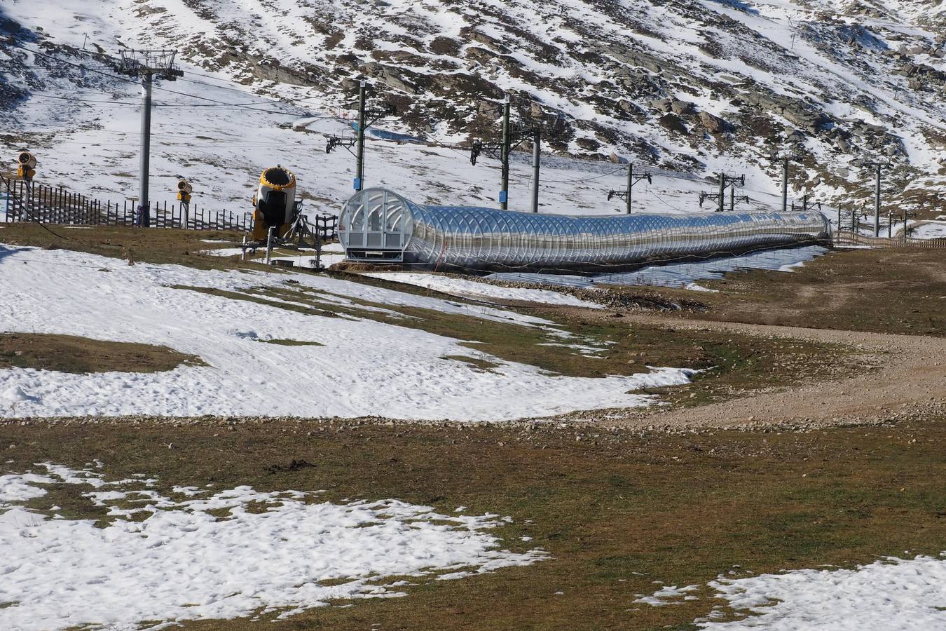 No queda nieve en Alto Campoo