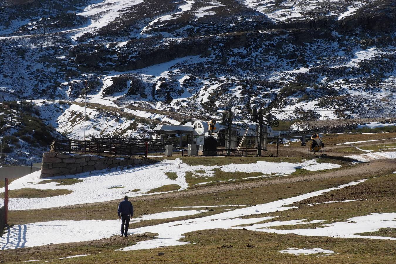 No queda nieve en Alto Campoo