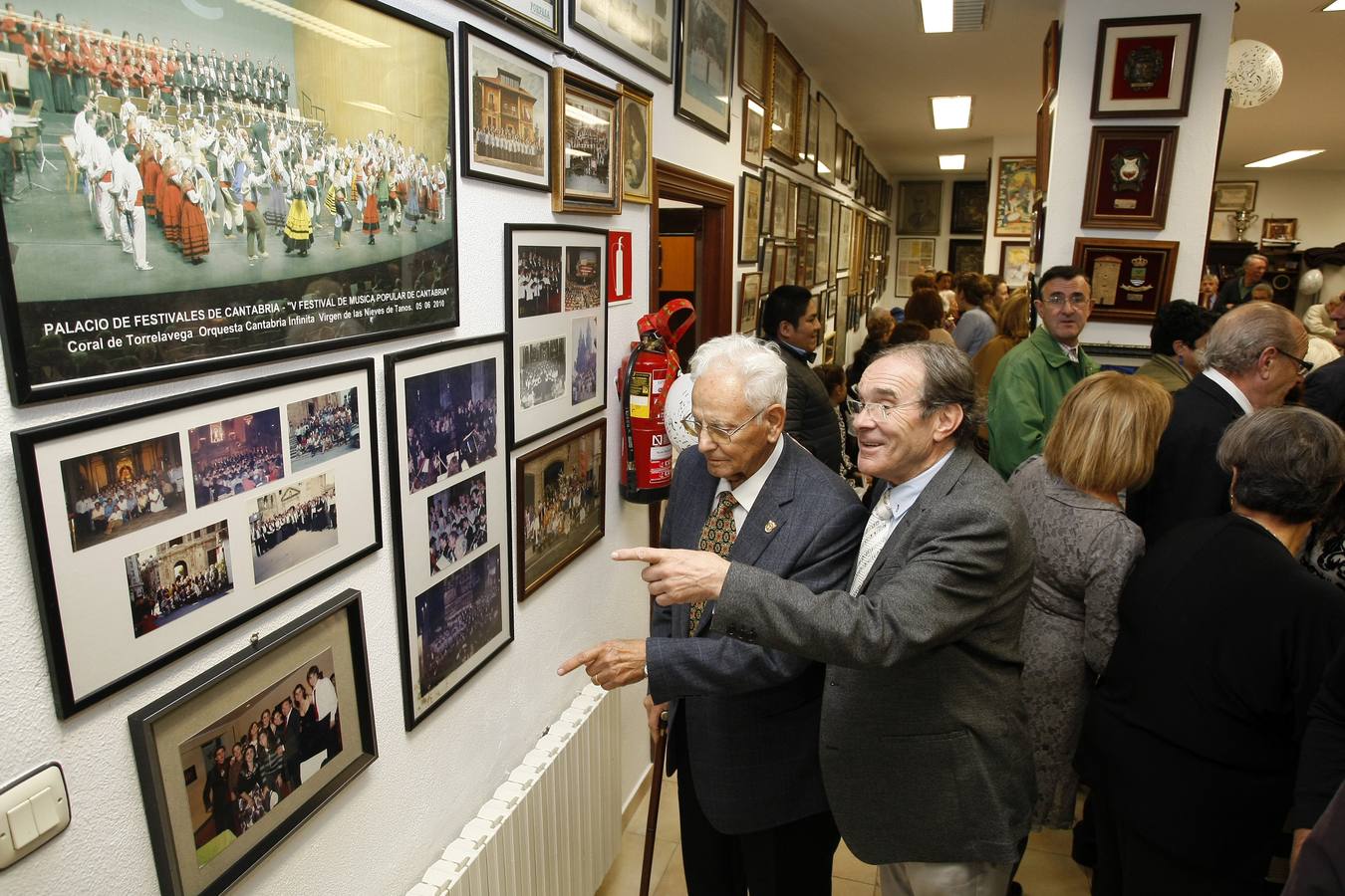 Inauguración de la nueva sede de la Sociedad Coral de Torrelavega