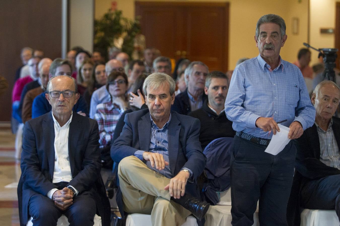 Asamblea de dirigentes del PRC, celebrada en el Balneario de Puente Viesgo