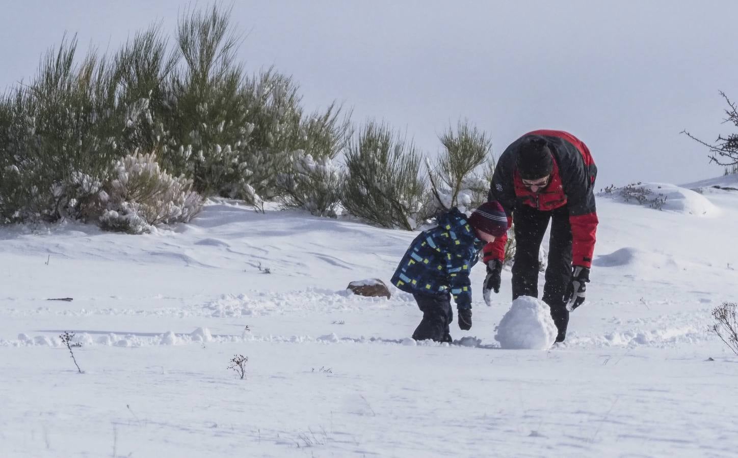 Uso obligatorio de cadenas en cuatro puertos de Cantabria, termómetros que marcan casi 5 grados bajo cero y alerta naranja por un frente polar. Es el resumen meteorológico de este jueves, 30 de noviembre, en Cantabria