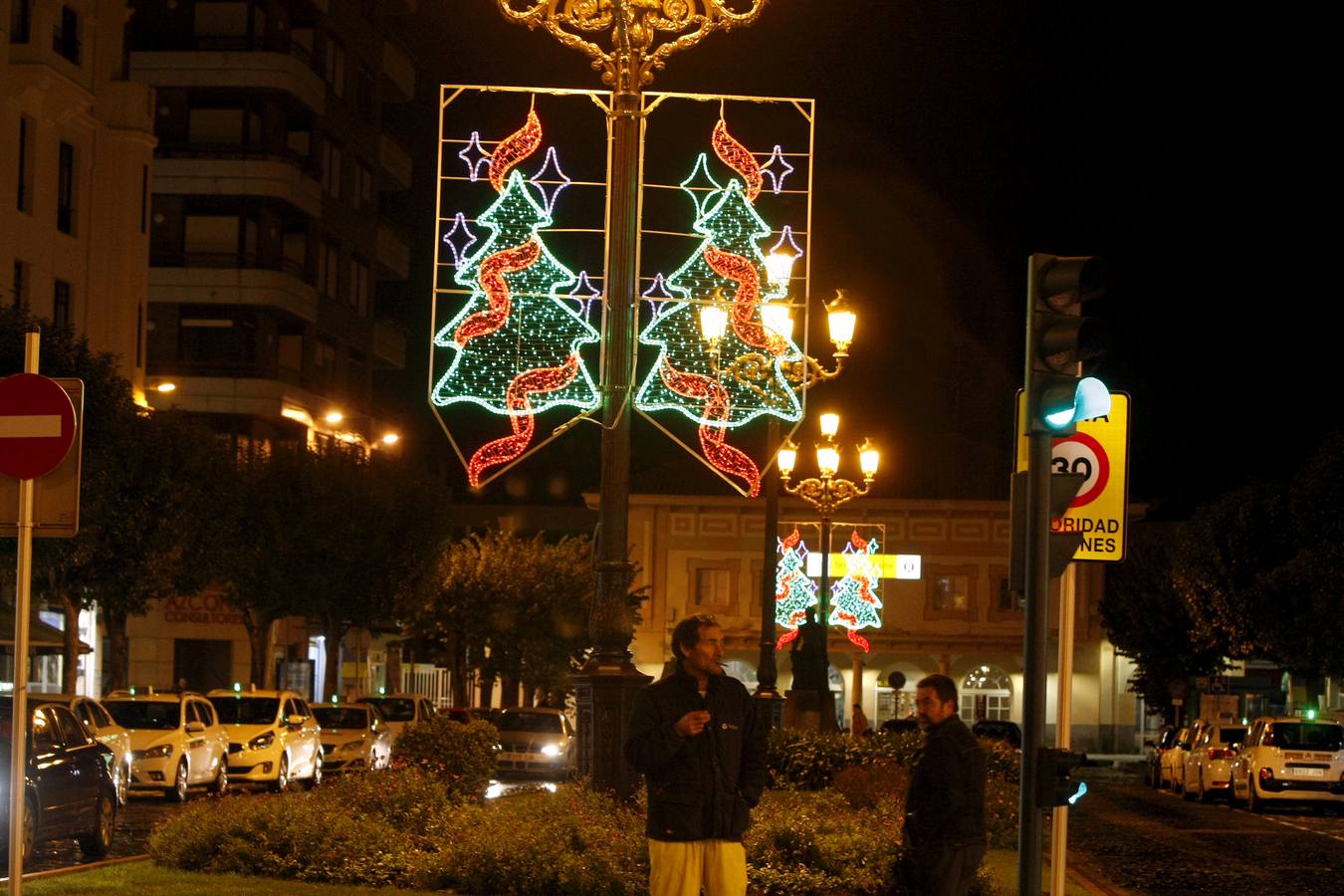 Encendido de luces navideñas en Torrelavega