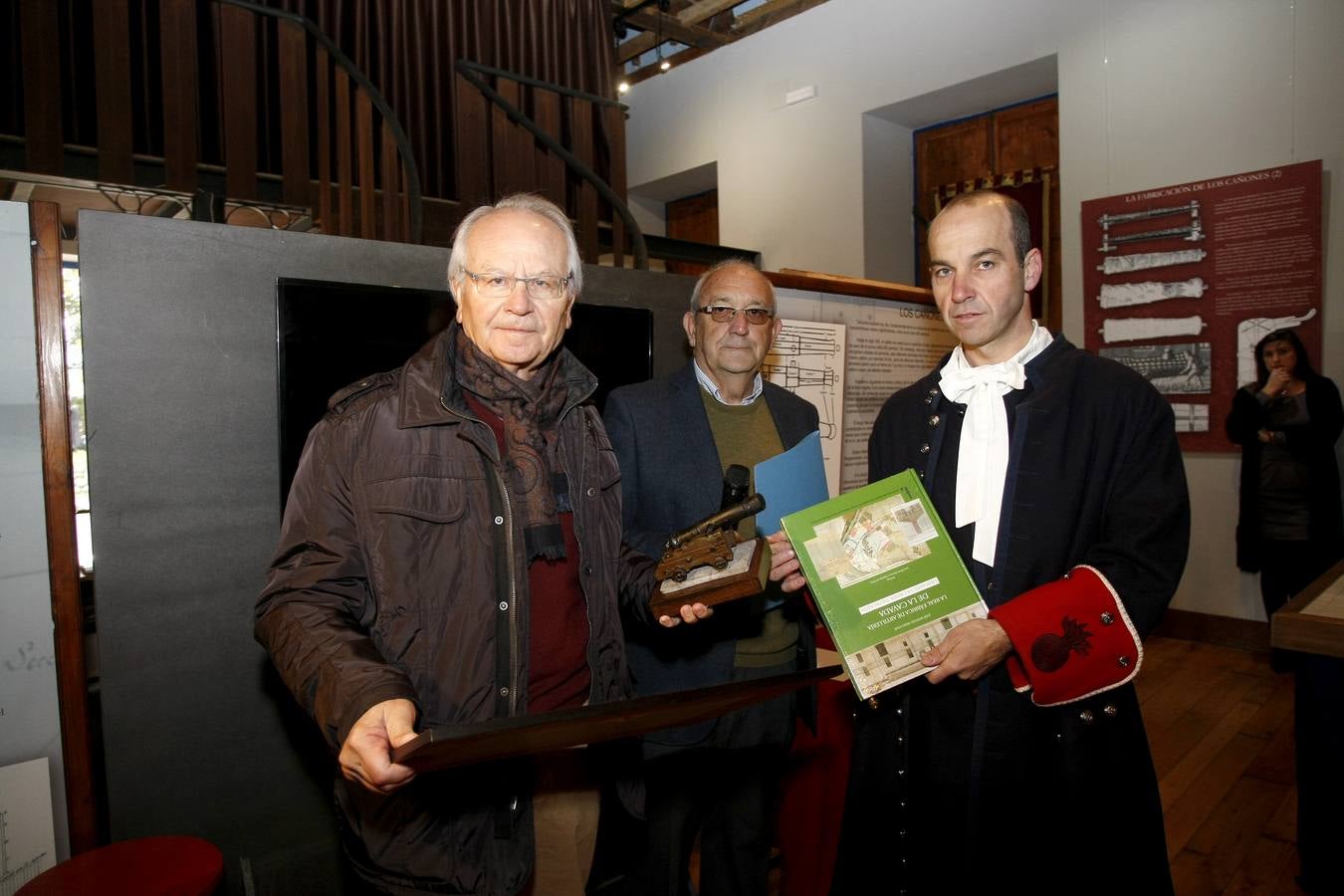 Cañonazo en honor a la fábrica de artillería de La Cavada