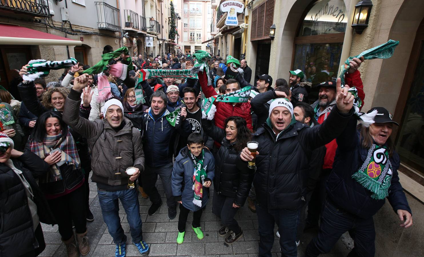 El Racing pierde en Logroño (2-1)