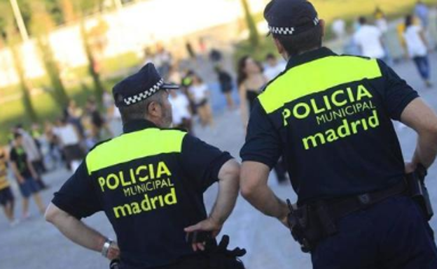 Agentes de la Policía Local de Madrid.