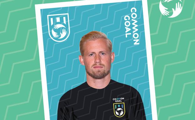 El guardameta danés Kasper Schmeichel. 