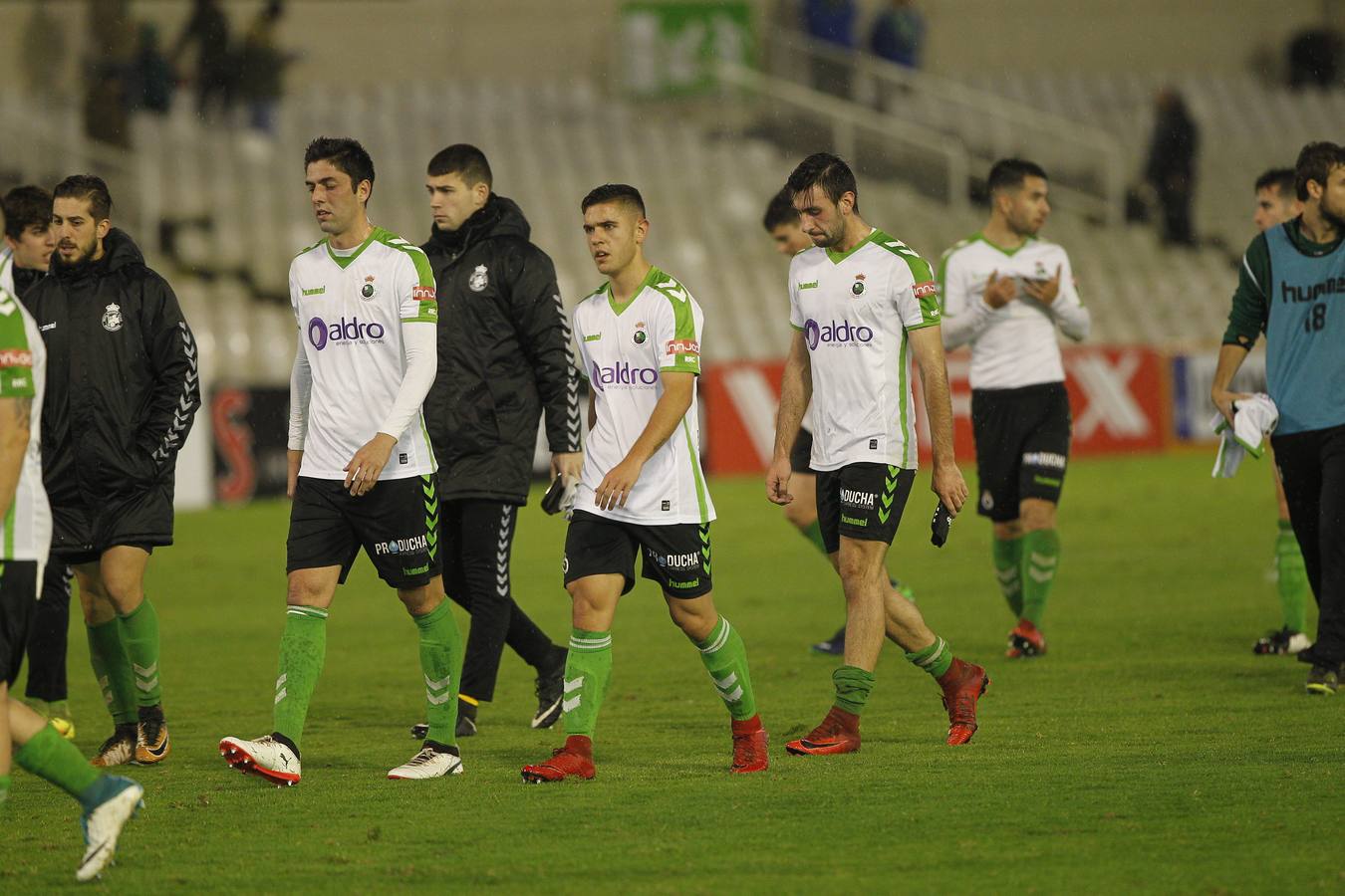 Partido entre el racing y la Real Sociedad