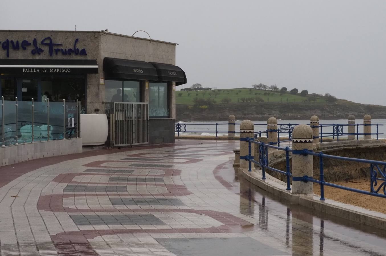 &#039;Ana&#039; trae lluvia, viento y nieve a Cantabria