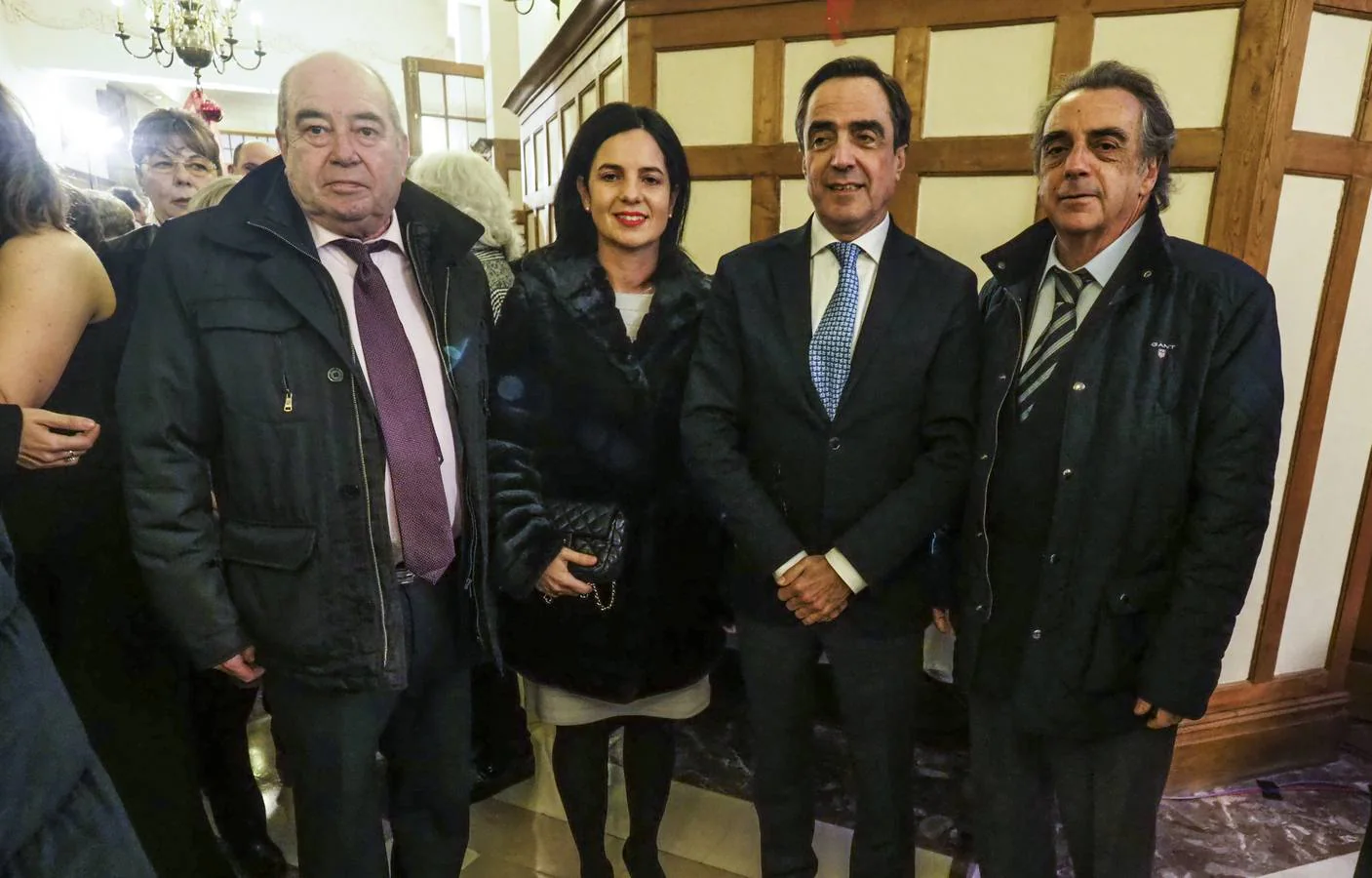 Rafael Fernández, Berta Pacheco, Ildefonso Calderón, Jesús Fernández