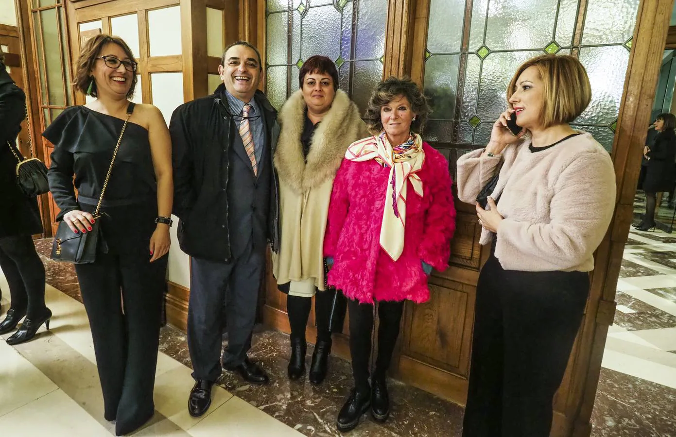 Jesusa Sánchez, Mario José Aviléz, Elena Cayón, Carlota Salcines, Almudena Gutiérrez