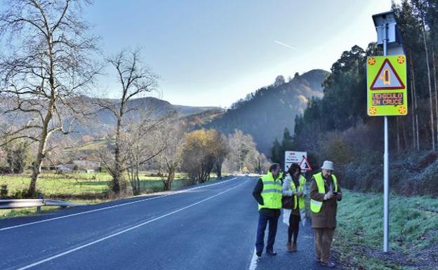 Señales del primer cruce inteligente de Cantabria