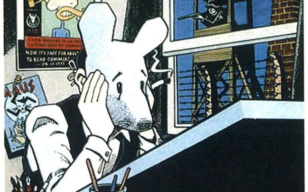 'Autorretrato', obra del artista estadounidense Art Spiegelman. 