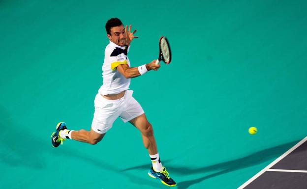 Roberto Bautista, en el encuentro ante Murray.