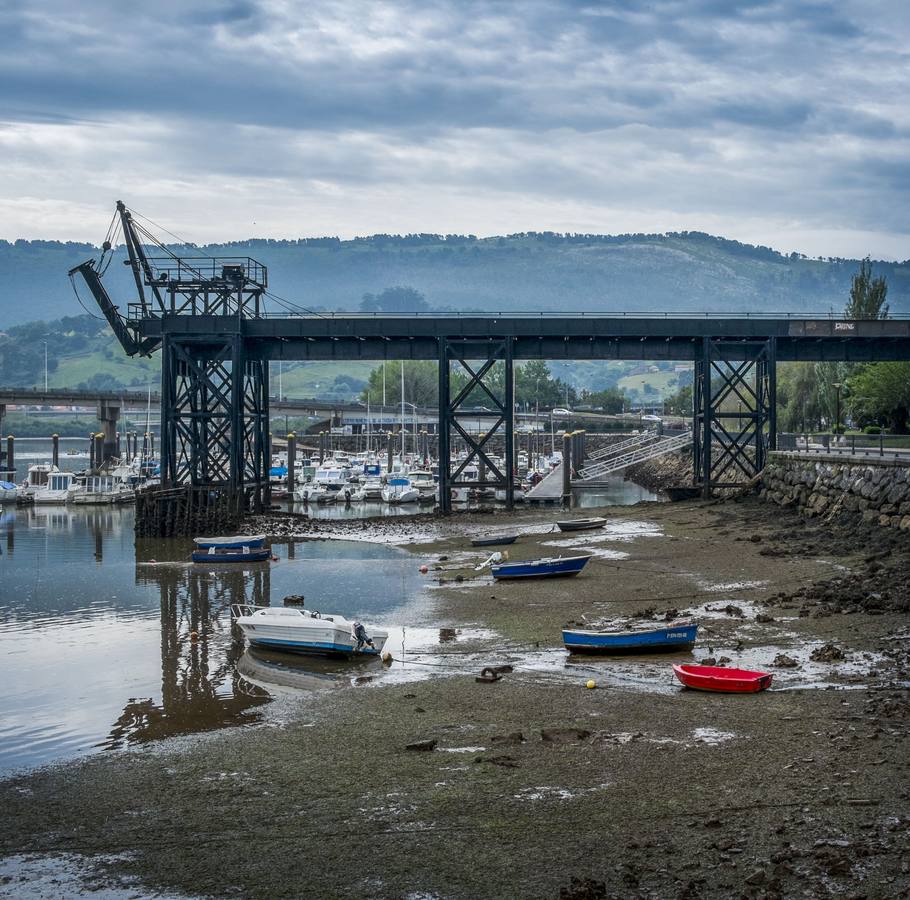 Imagen de archivo del Puente de los Ingleses, sobre la ría de Astillero y Pontejos.