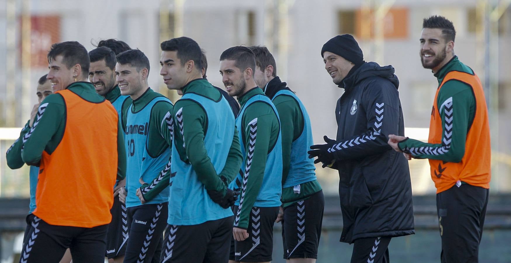 El Racing prepara el importante partido ante el Gernika