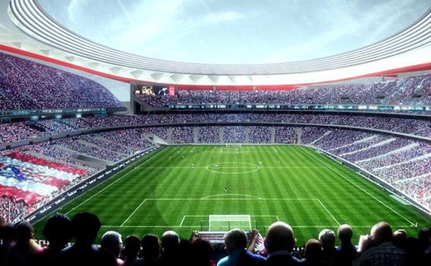 Imagen del Wanda Metropolitano. 