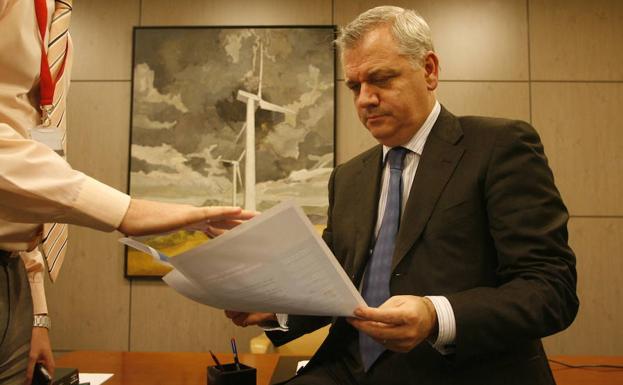 Ulacia, presidente y consejero delegado de Gamesa. 