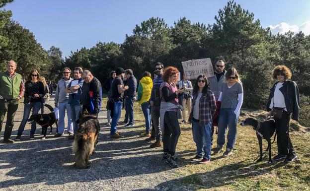 Los vecinos de la zona se organizaron en la protesta el pasado año.