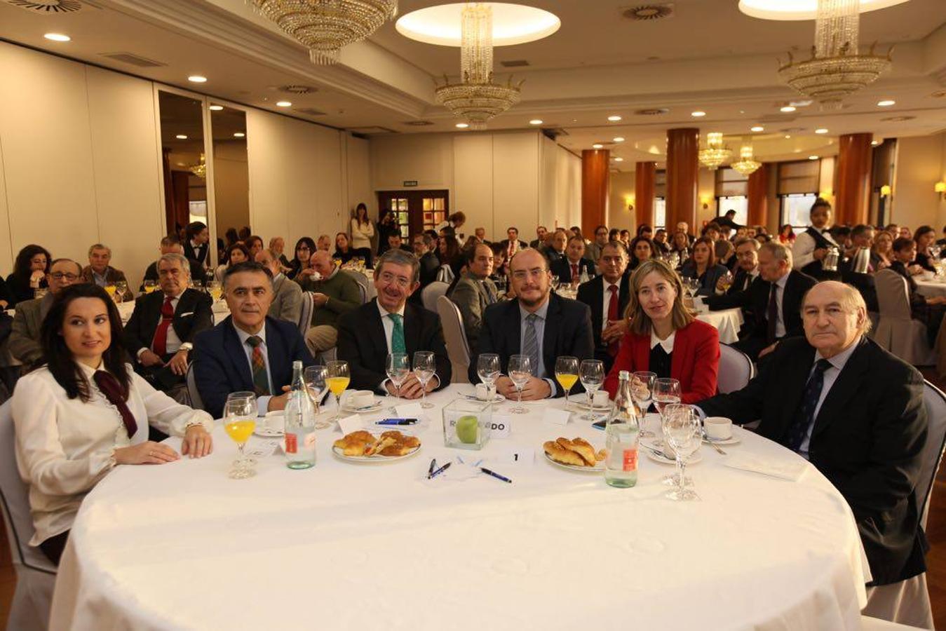 Lorenzo Amor, presidente de ATA, en el Foro Económico de El Diario Montañés