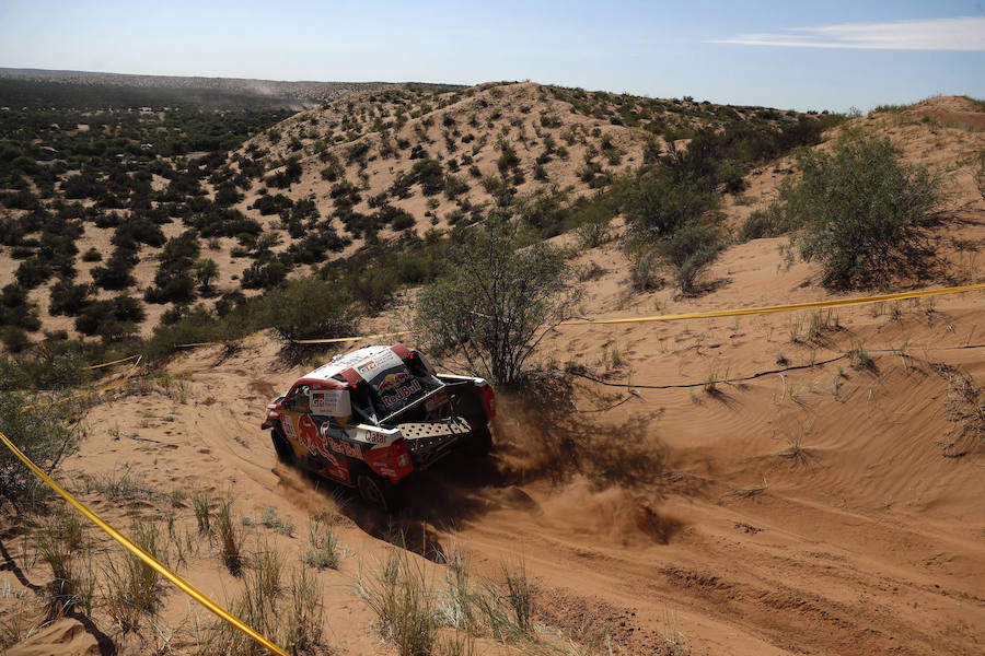 El piloto catarí de Toyota Nasser Al-Attiyah.