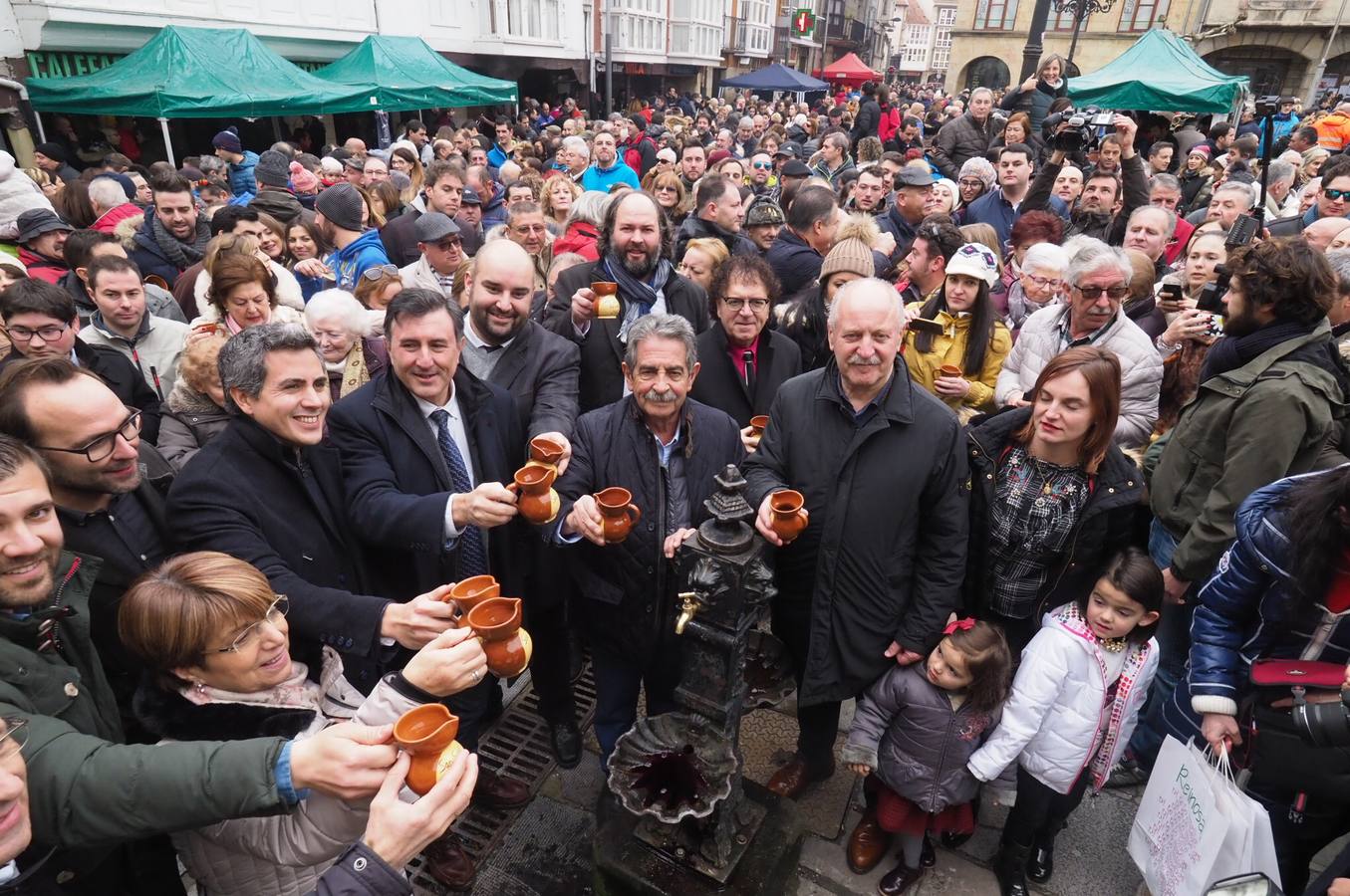 La capital campurriana ha celebrado de forma multitudinaria la festividad de San Sebastián, en la que ha tenido lugar el concurso de ollas ferroviarias.
