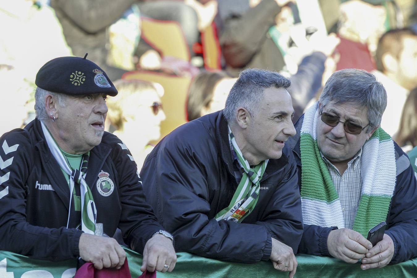 El equipo cántabro sumó una sufrida victoria en el campo del Mirandés.