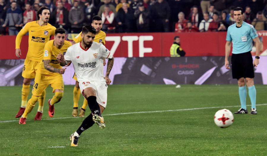 El conjunto rojiblanco cayó también en el Sánchez Pizjuán ante el cuadro hispalense, que le endosó un 3-1.