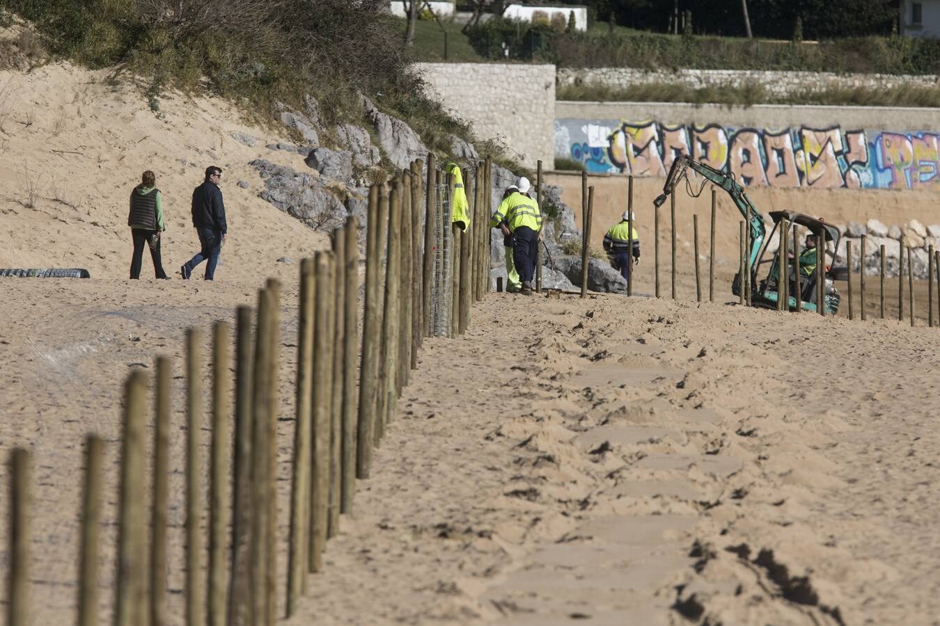 Obras en La Magdalena y Los Peligros