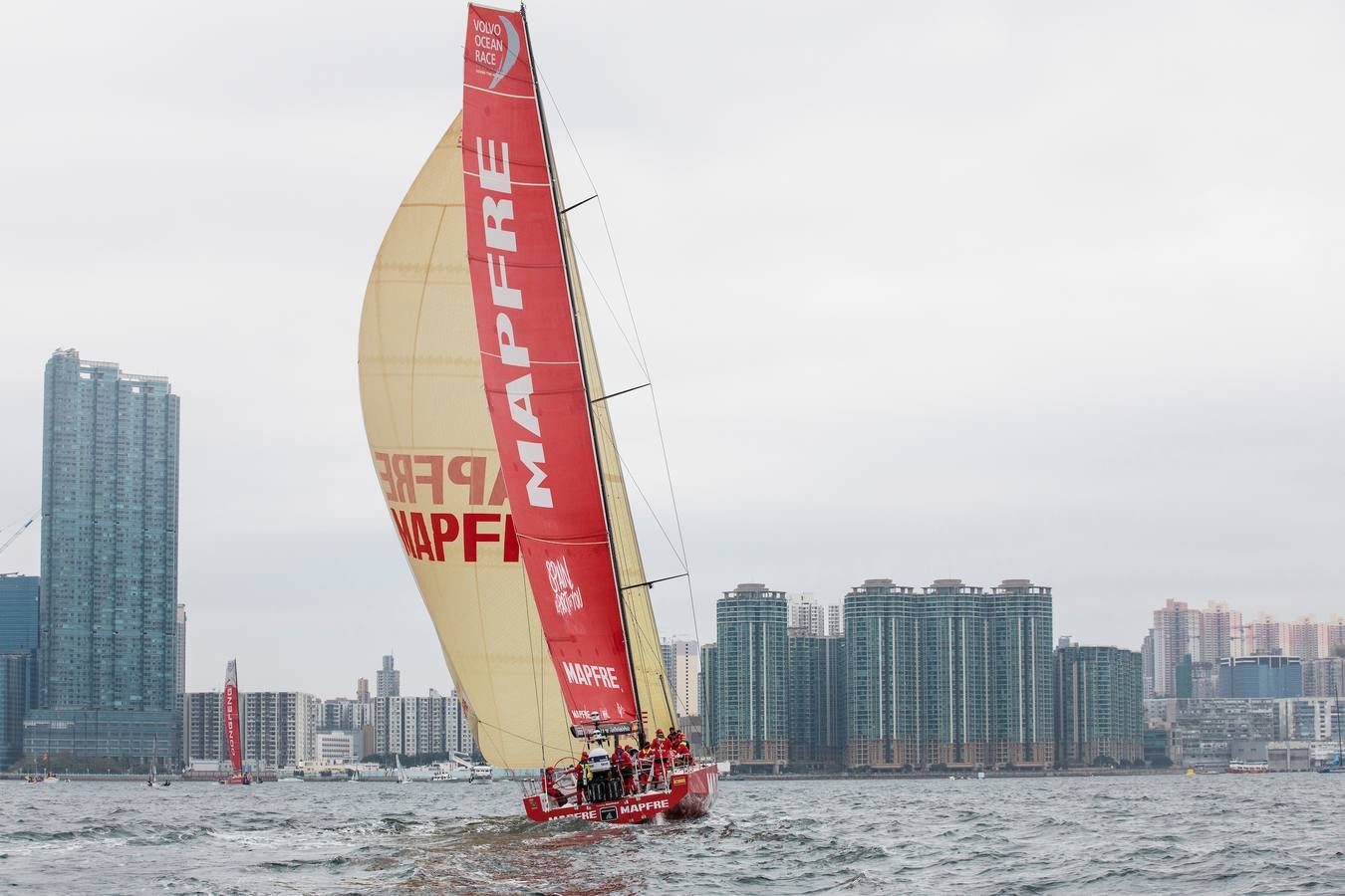 Cuarto puesto del &#039;Mapfre&#039; en la regata costera de Hong Kong