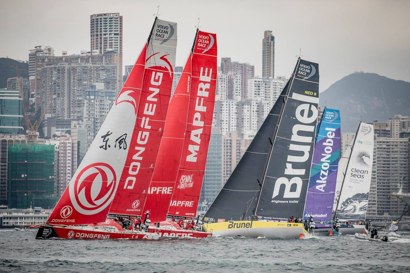 Cuarto puesto del &#039;Mapfre&#039; en la regata costera de Hong Kong