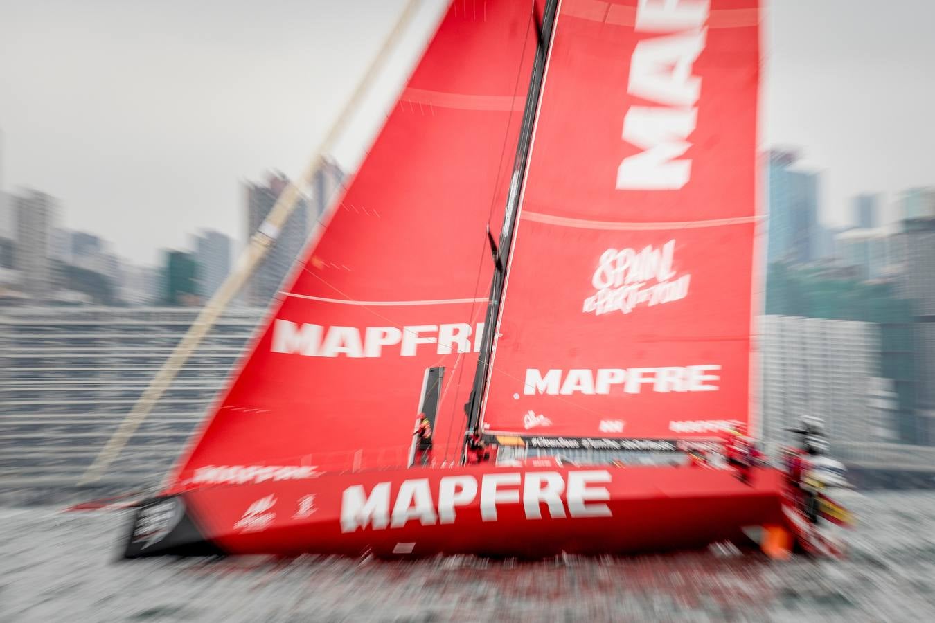 Cuarto puesto del &#039;Mapfre&#039; en la regata costera de Hong Kong