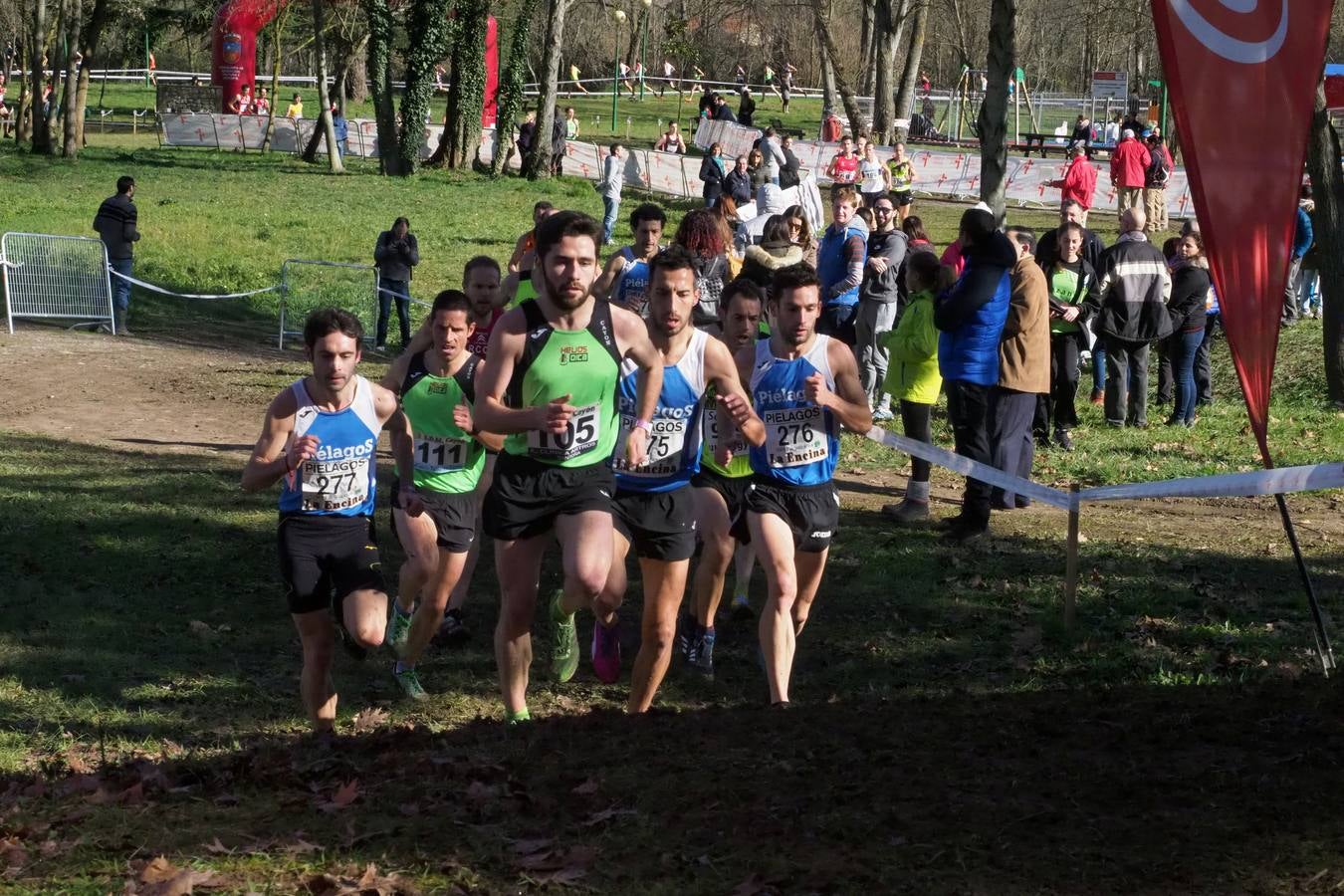 Campeonato de Cross de Cantabria por Clubes, celebrado en Borleña