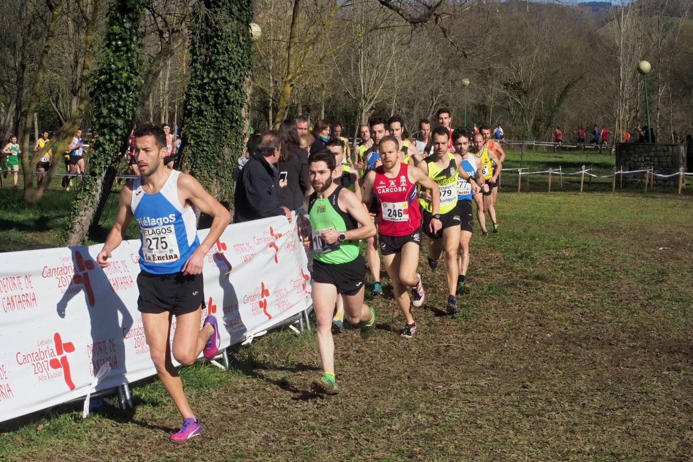 Campeonato de Cross de Cantabria por Clubes, celebrado en Borleña