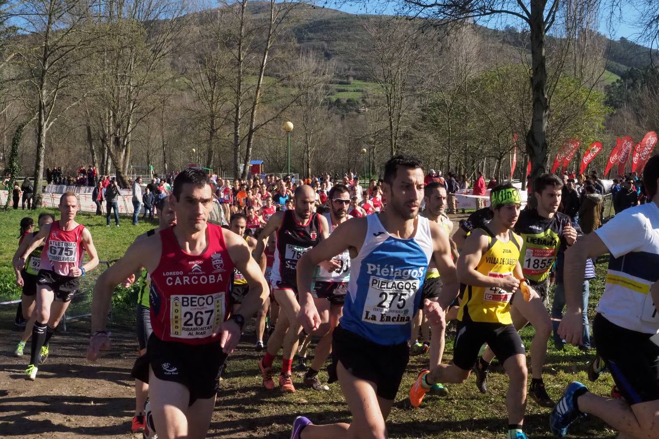 Campeonato de Cross de Cantabria por Clubes, celebrado en Borleña